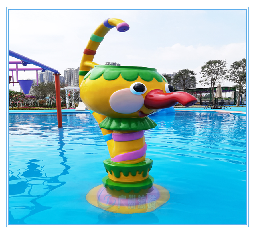 水上樂(lè)園設(shè)備,茶壺噴水