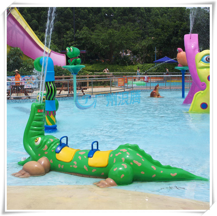 水上樂園設備-噴水鱷魚 水上樂園設備-噴水鱷魚